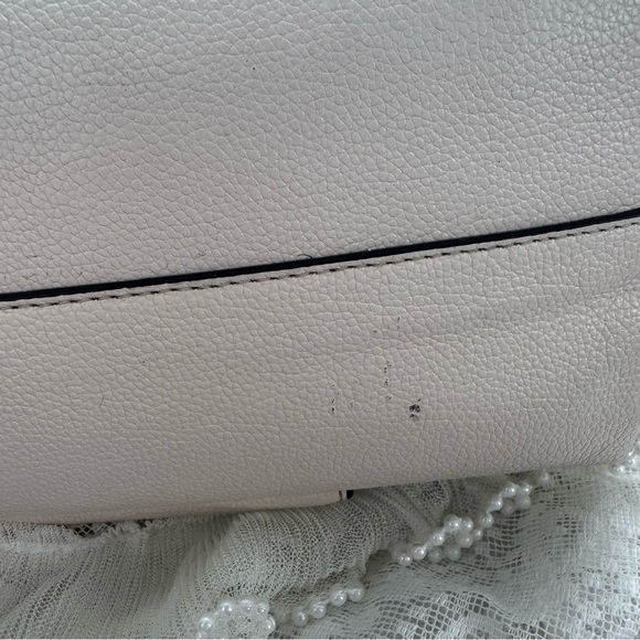 Kate Spade Bailey Textured Leather Shoulder Bag - Parchment White - Picture 9 of 9